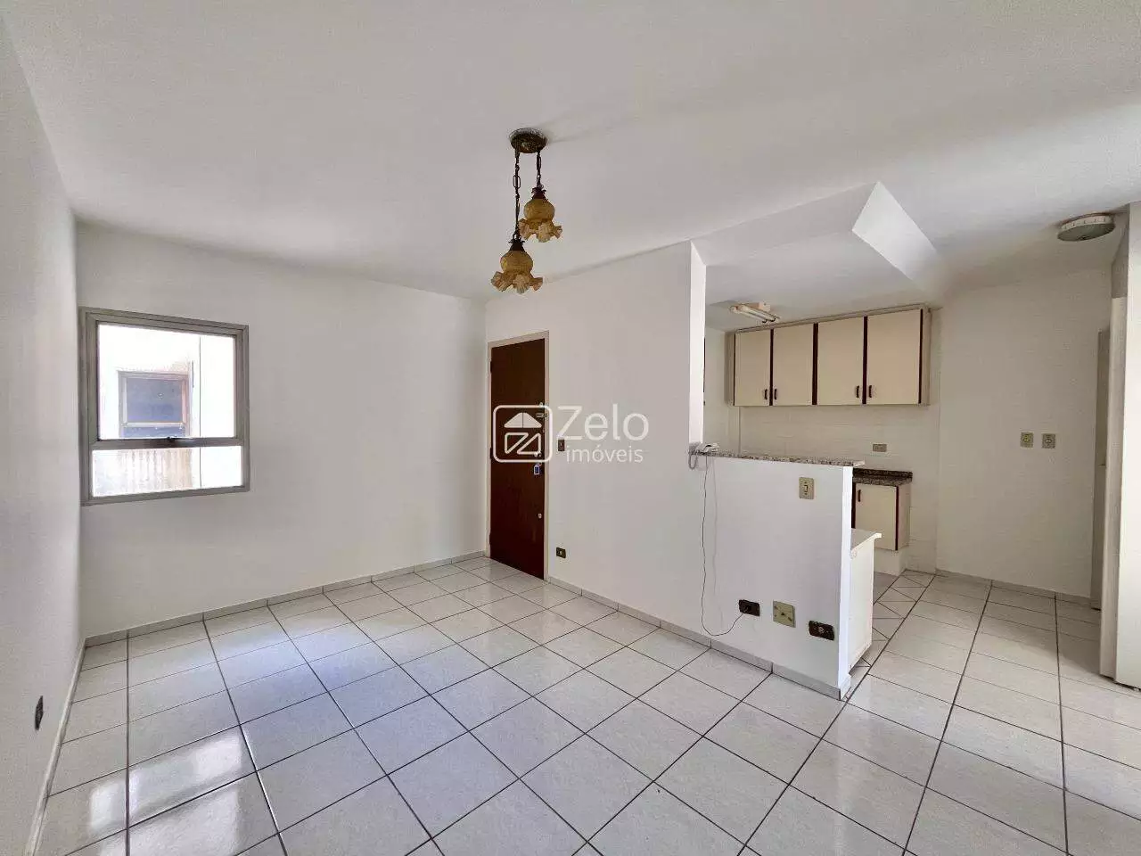 Sala aconchegante em apartamento